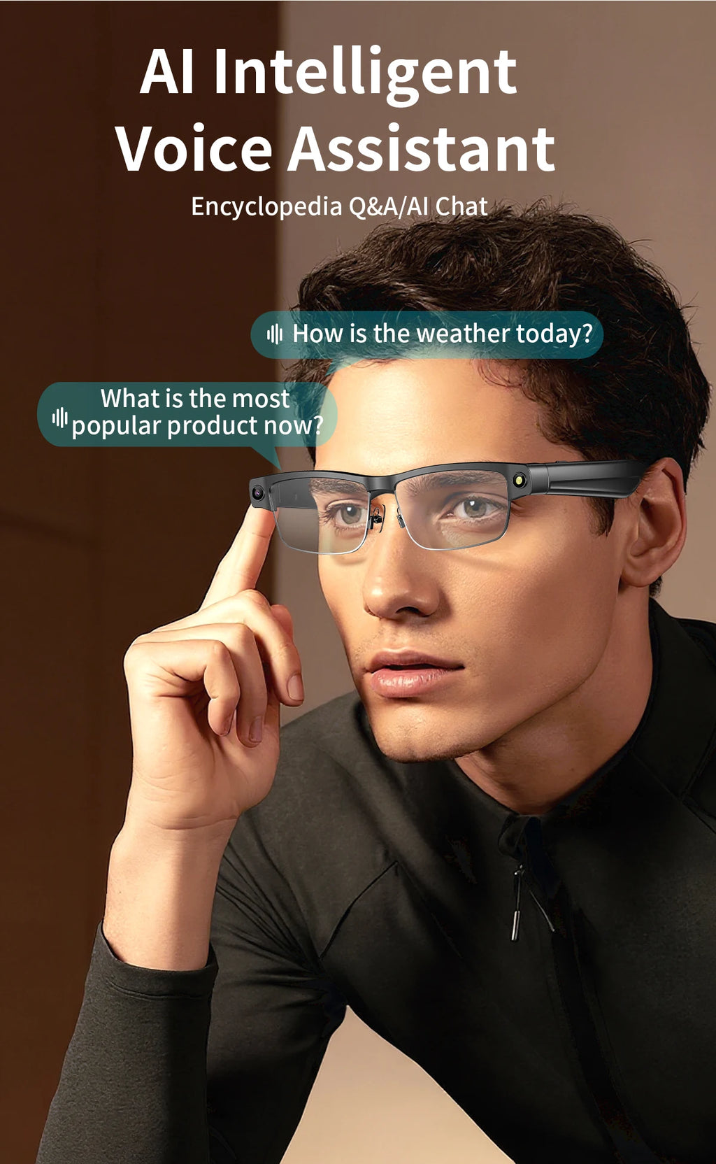 VisionAI View | AI Object Recognition Smart Glasses