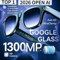 VisionAI Pro Max | Gafas de vídeo y traducción con IA de 13 MP