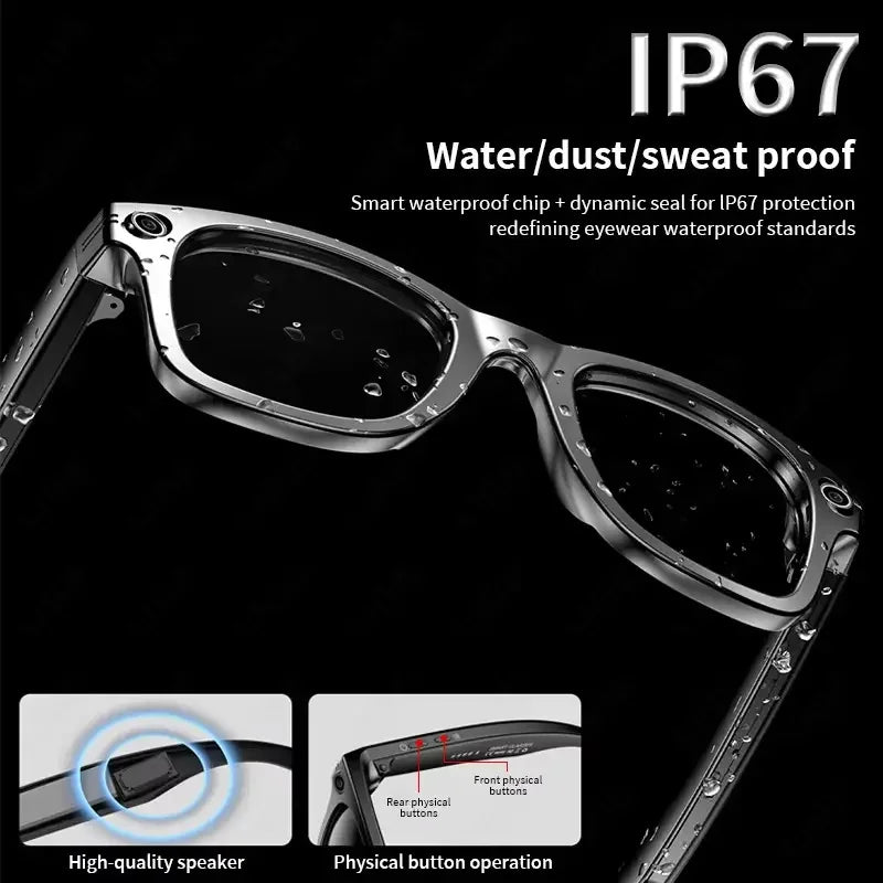 VisionAI Pro Max | 13MP AI Translation & Video Glasses