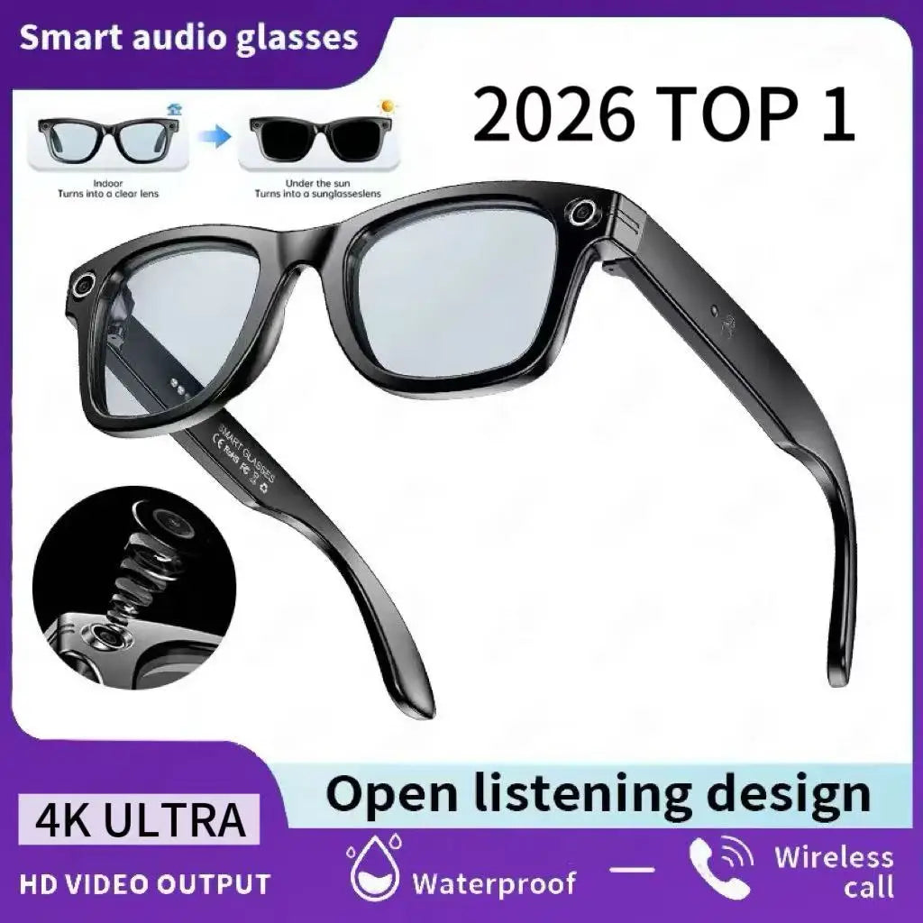 VisionAI Pro Max | 13MP AI Translation & Video Glasses