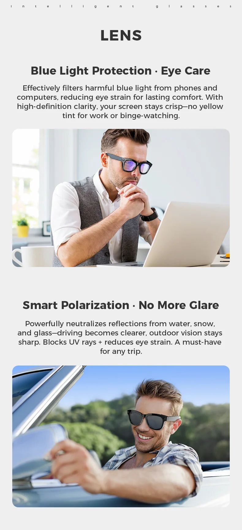 VisionAI M01 | AI Translation & Sports Video Glasses