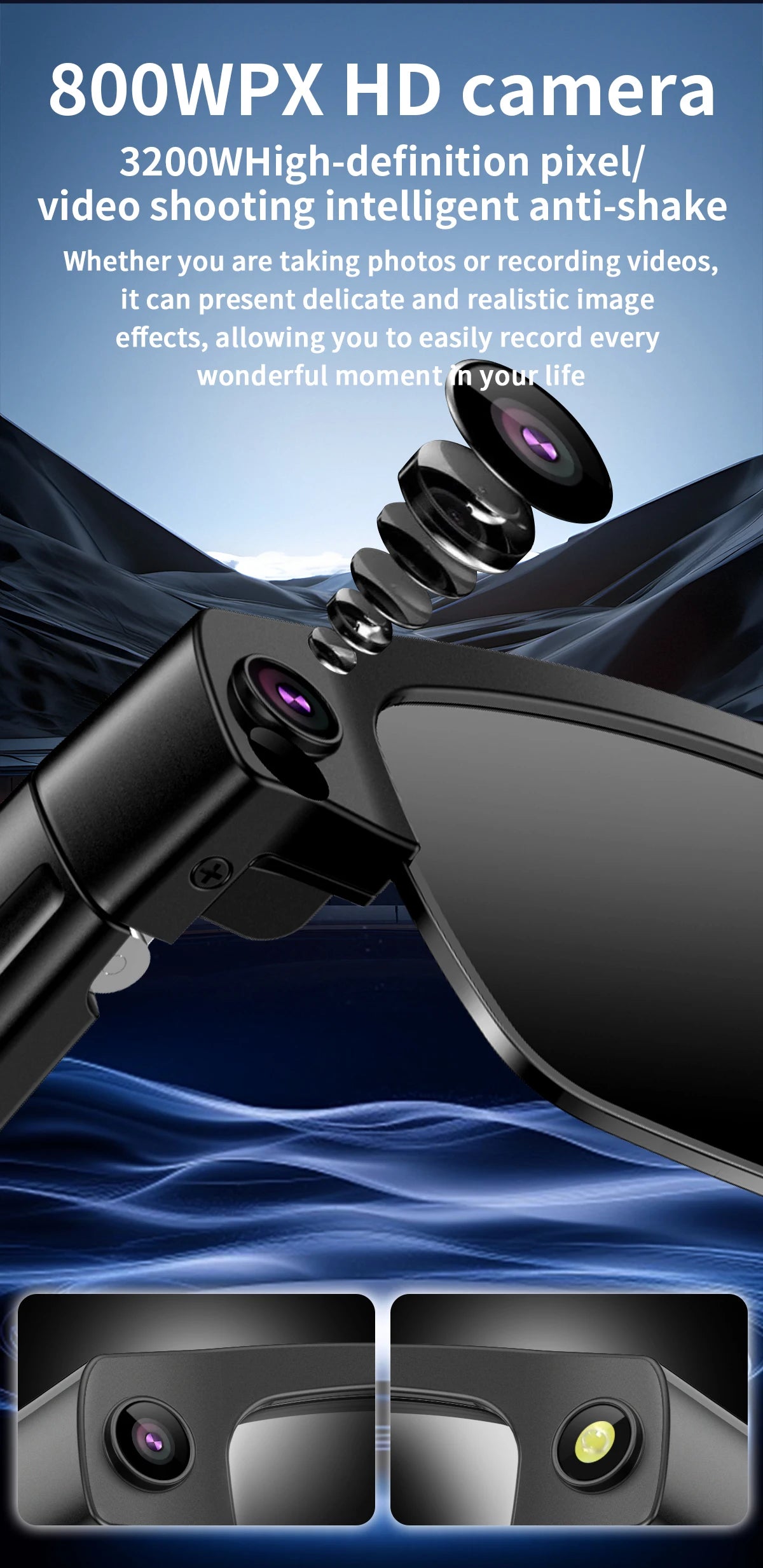 VisionAI View | AI Object Recognition Smart Glasses