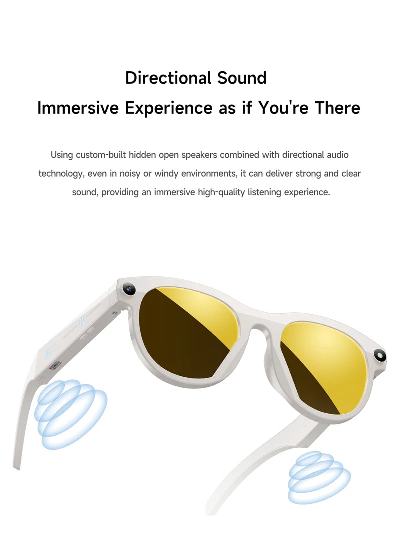 VisionAI Omni | 8K Smart Camera & Bluetooth Glasses