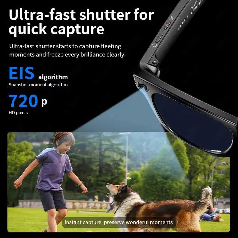 VisionAI Pro Max | 13MP AI Translation & Video Glasses