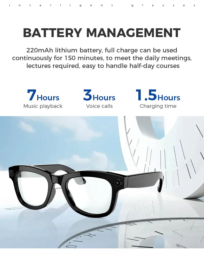 VisionAI M01 | AI Translation & Sports Video Glasses