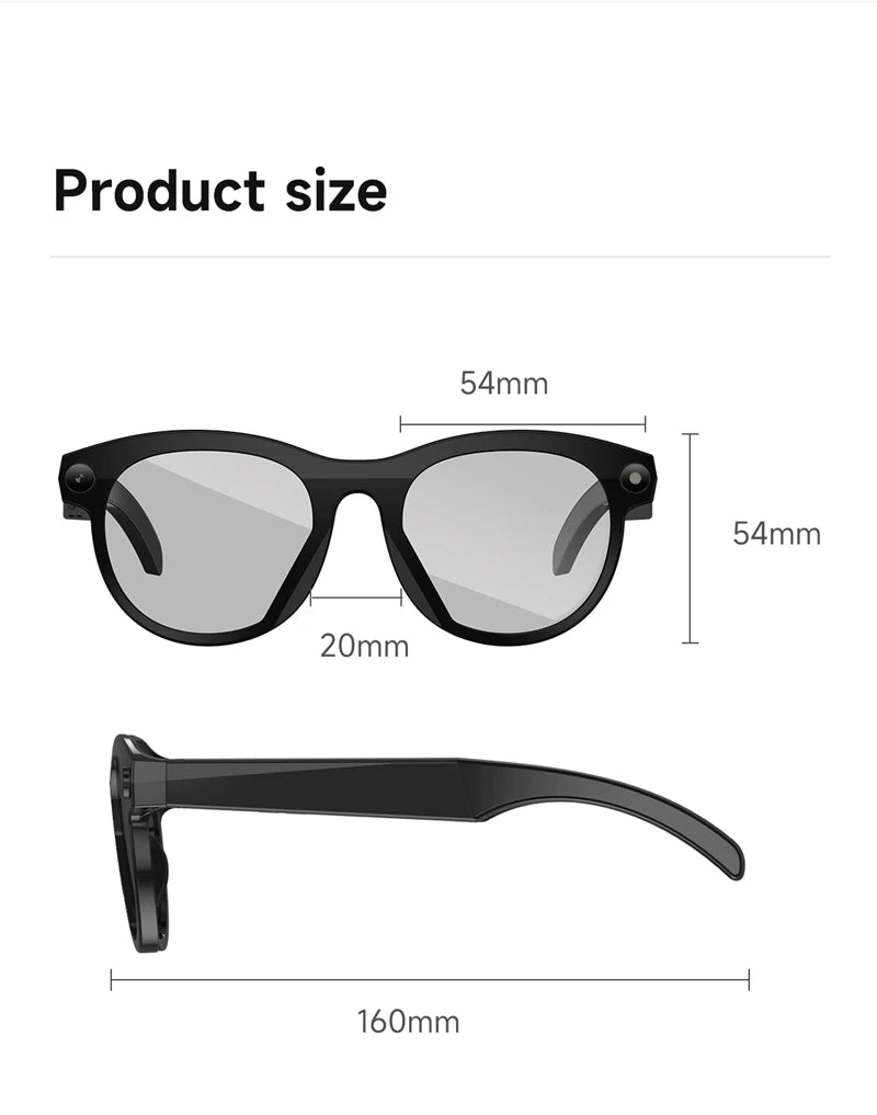 VisionAI Omni | 8K Smart Camera & Bluetooth Glasses
