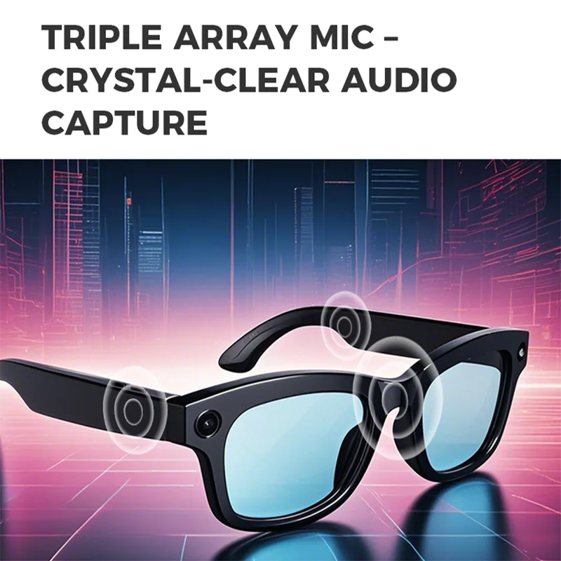 VisionAI M01 | AI Translation & Sports Video Glasses