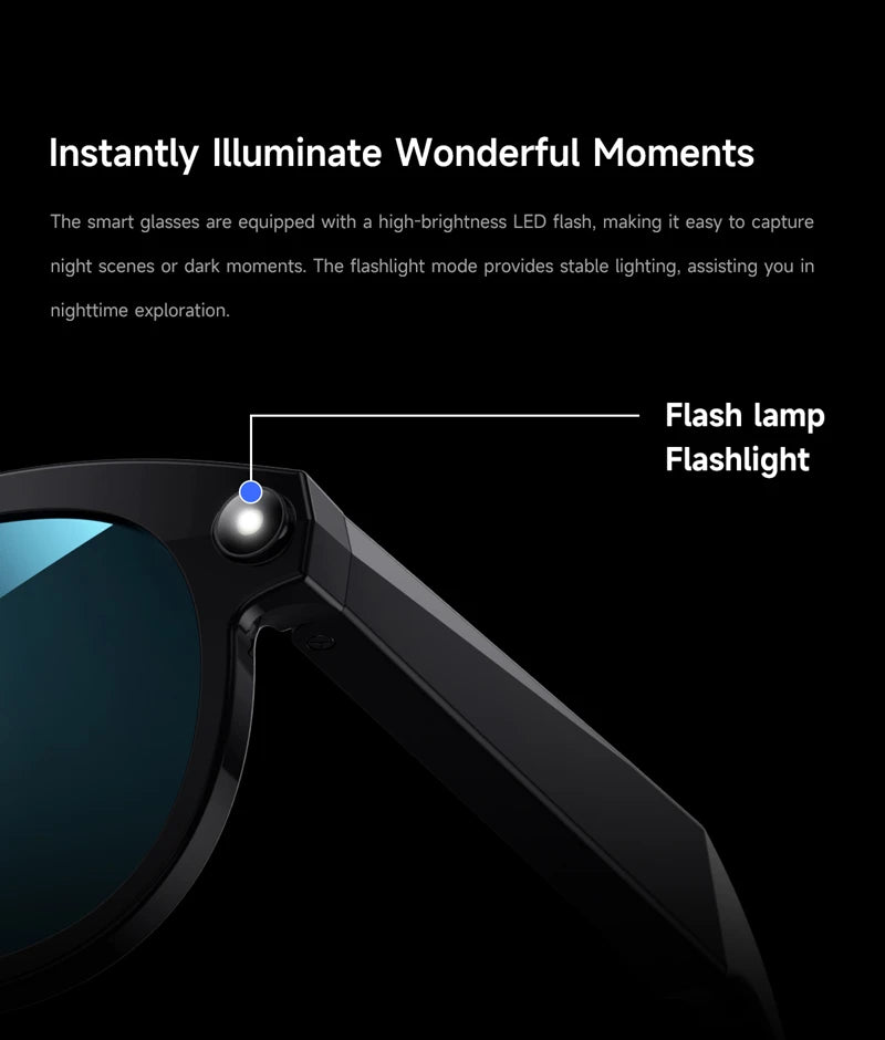VisionAI Omni | 8K Smart Camera & Bluetooth Glasses