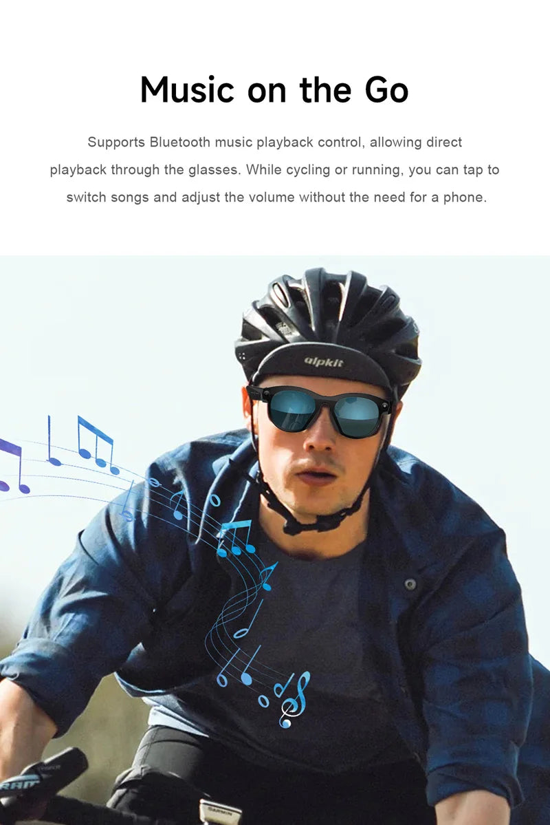 VisionAI Omni | 8K Smart Camera & Bluetooth Glasses