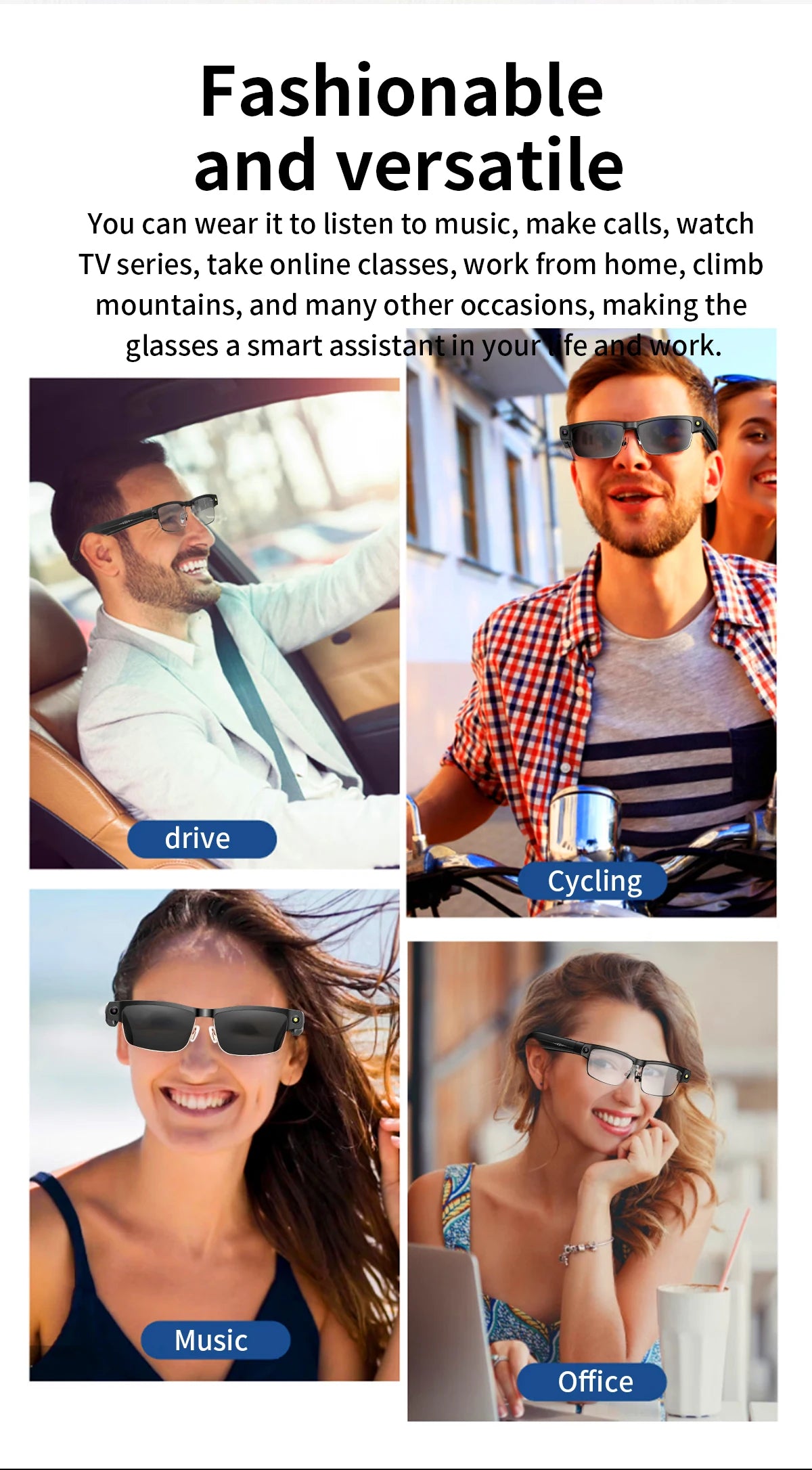 VisionAI View | AI Object Recognition Smart Glasses