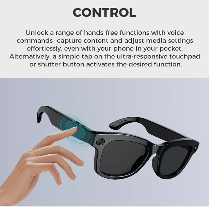 VisionAI M01 | AI Translation & Sports Video Glasses