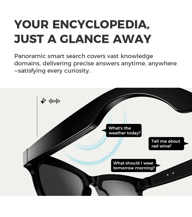 VisionAI M01 | AI Translation & Sports Video Glasses