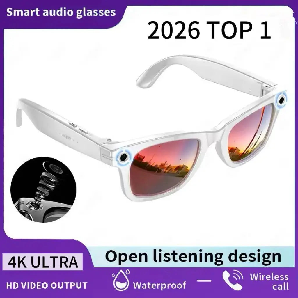 VisionAI Pro Max | 13MP AI Translation & Video Glasses