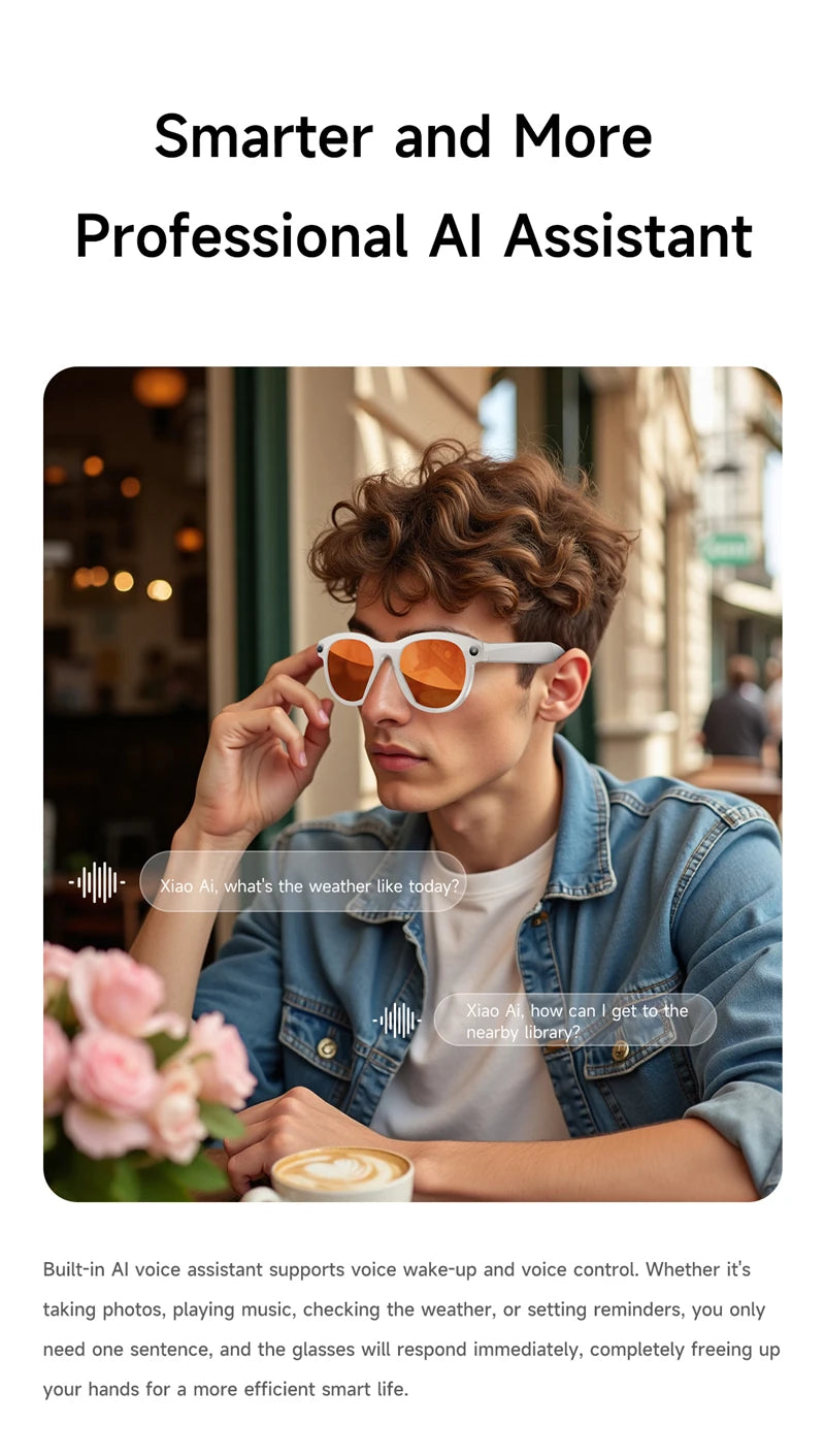 VisionAI Omni | 8K Smart Camera & Bluetooth Glasses