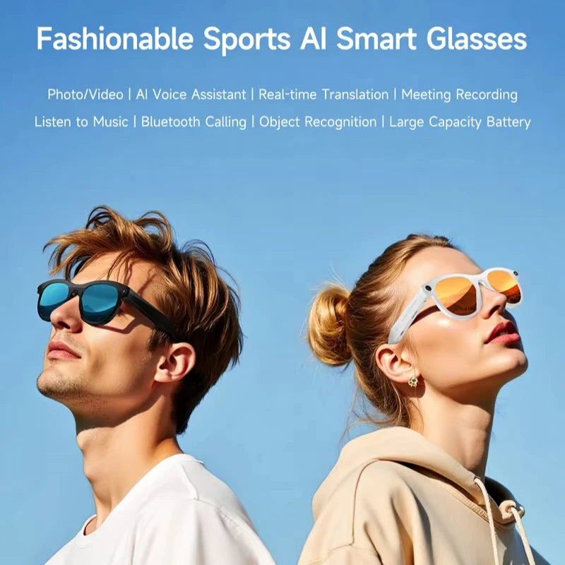 VisionAI Omni | 8K Smart Camera & Bluetooth Glasses